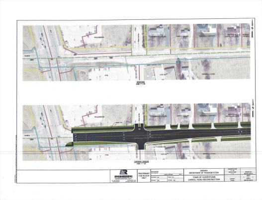 Original Huntertown Approved Design for Carroll Road