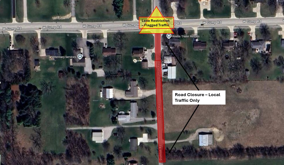 Dunton Road Closure